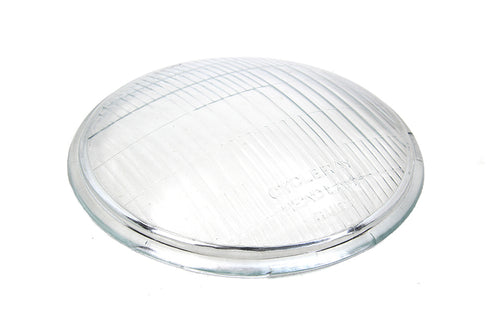 V-Twin Replica Headlamp Glass Lens Clear - 49-2511