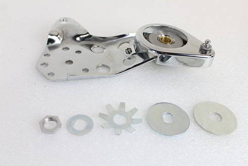 V-Twin Rocker Foot Clutch Bracket Chrome - 49-2529