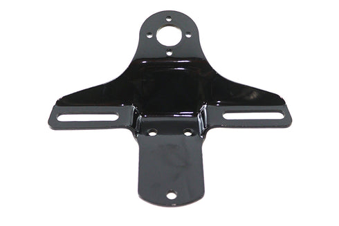 V-Twin Gloss Black Tail Lamp Bracket - 49-2545
