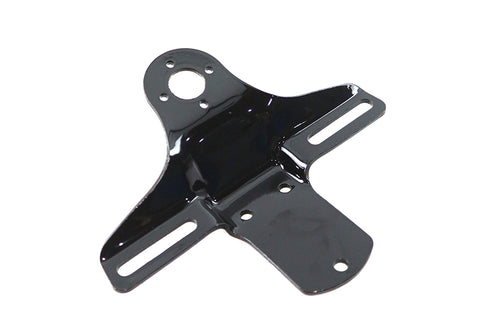 V-Twin Gloss Black Tail Lamp Bracket - 49-2545