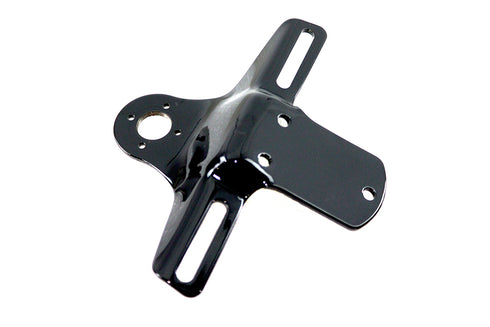 V-Twin Gloss Black Tail Lamp Bracket - 49-2545