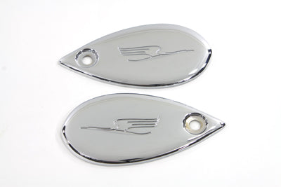 Paughco Rocker Cover Set Chrome - 49-2565