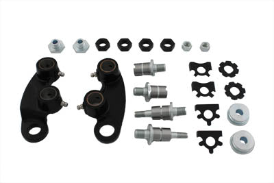 V-Twin 74 Spring Fork Rocker Kit Black - 49-2582