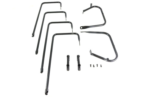 V-Twin Black Saddlebag Rail - 49-2659