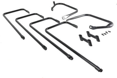 V-Twin Black Saddlebag Rail - 49-2659