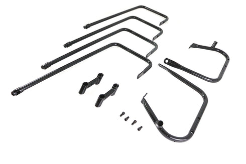 V-Twin Black Saddlebag Rail - 49-2659