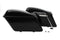 V-Twin Replica Saddlebag Set Black - 49-2669