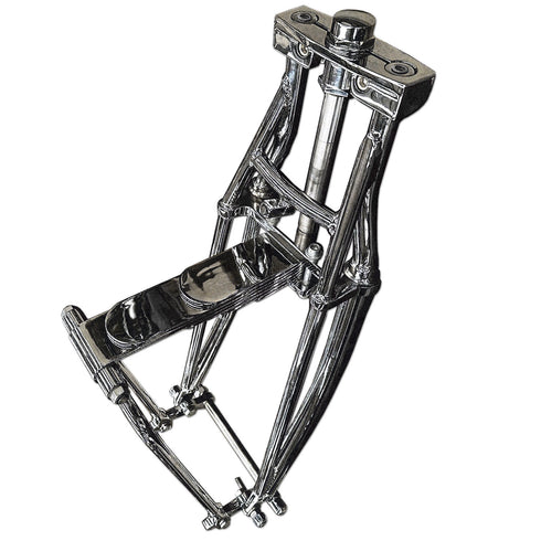V-Twin Leaf Spring Fork Assembly Chrome - 49-2729