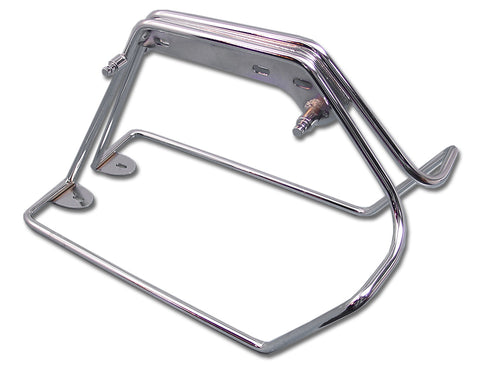 V-Twin Chrome Saddlebag Mount Bracket Set - 49-2754