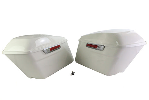V-Twin Saddlebag Kit White - 49-2768
