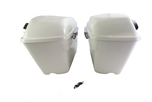 V-Twin Saddlebag Kit White - 49-2768