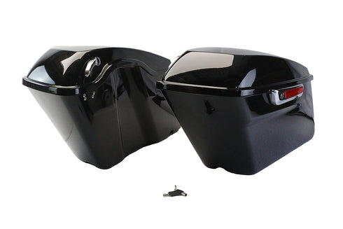 V-Twin Saddlebag Kit Black - 49-2770