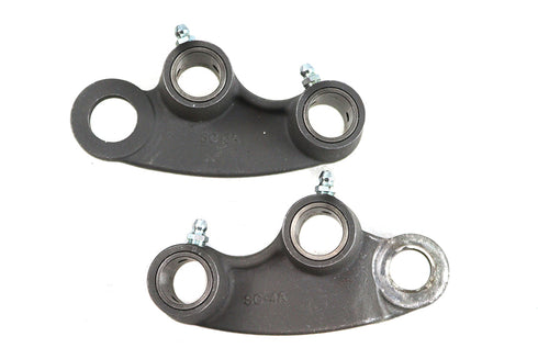 V-Twin Spring Fork Rocker Set Black - 49-2782