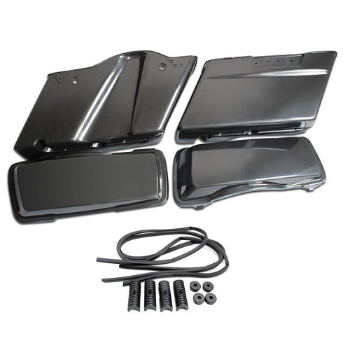 V-Twin Stretch Saddlebag Kit Black - 49-2790