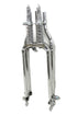 V-Twin 18 inch Inline Spring Fork Assembly Chrome - 49-2909