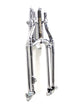 V-Twin 18 inch Inline Spring Fork Assembly Chrome - 49-2909