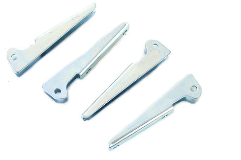 V-Twin Footboard Cleat Set Zinc PLated - 49-2976