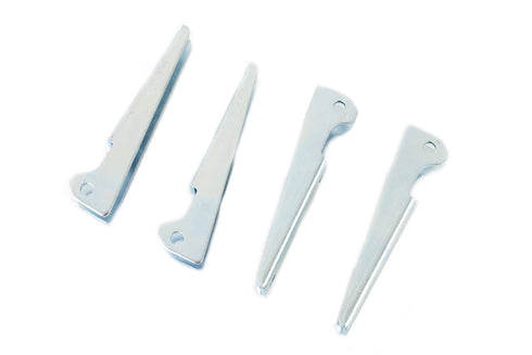 V-Twin Footboard Cleat Set Zinc PLated - 49-2976