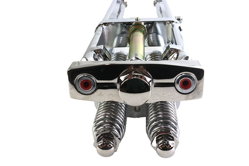 V-Twin D+D Narrow Spring Fork Assembly Chrome 21 inch - 49-3118