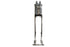 V-Twin D+D Narrow Spring Fork Assembly Chrome 23 inch - 49-3119