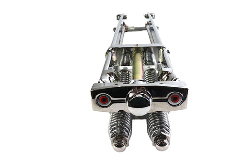 V-Twin D+D Narrow Spring Fork Assembly Chrome 25 inch - 49-3120