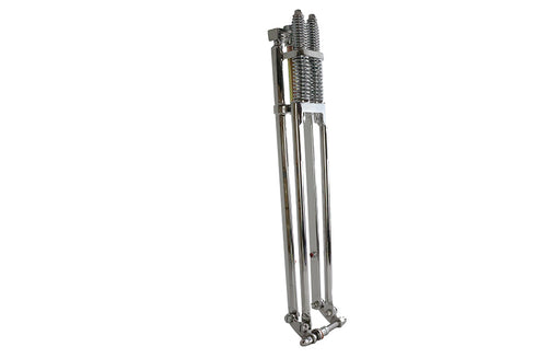 V-Twin D+D Narrow Spring Fork Assembly Chrome 27 inch - 49-3121
