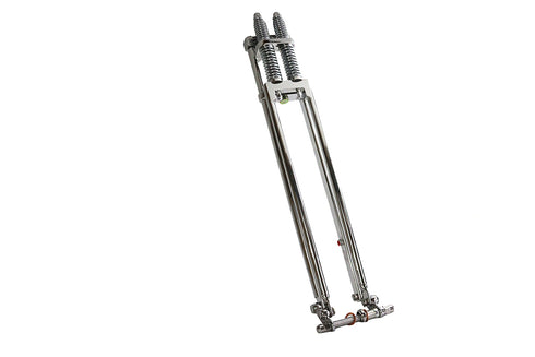 V-Twin D+D Narrow Spring Fork Assembly Chrome 29 inch - 49-3122