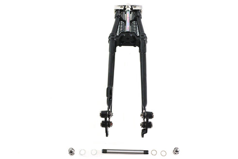 V-Twin 20 inch Tedd Narrow Spring Fork Assembly Black - 49-3124