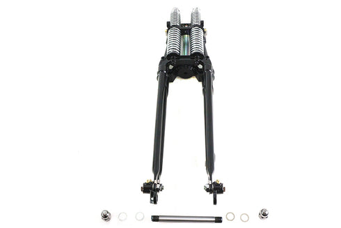 V-Twin 28 inch Tedd Narrow Spring Fork Assembly Black - 49-3128