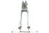 V-Twin 22 inch Tedd Narrow Spring Fork Assembly Chrome - 49-3131