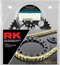 RK Chain and Sprocket Kit - Quick Acceleration - Natural - Suzuki GSX-R600 '11-'22 3066-119PX