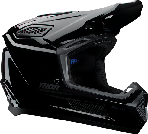 THOR Fleet Helmet - Blackout - Gloss Black - XS 0110-8964