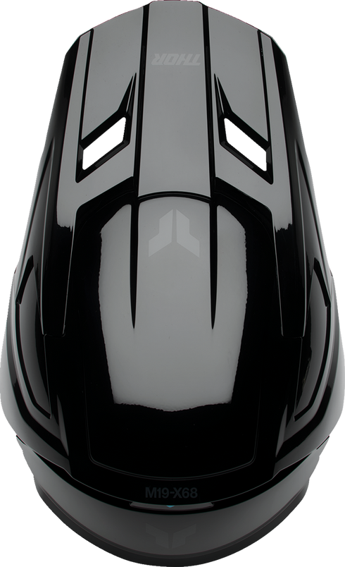 THOR Youth Fleet Helmet - Blackout - Gloss Black - Small 0111-1695