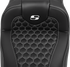 SADDLEMEN Roadsofa™ Extended Reach Seat - with Backrest - Honeycomb - White Stitch - FLTR/FLHX '23-'24 823-07-190B6