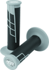 ProTaper Clamp-On 1/2 Waffle Grip - Gray/Black