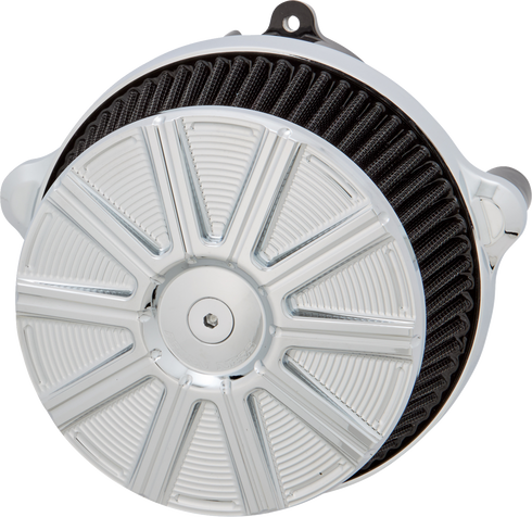 ARLEN NESS Big Sucker™ Stage 1 Air Cleaner Kit with Cover - 10 Gauge - Chrome 600-306