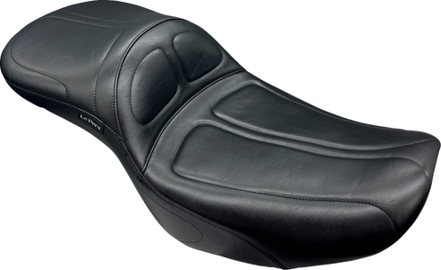LE PERA Maverick Daddy Long Legs Seat - Without Backrest - Black - FLH/FLT '23-'25 LV-957DL