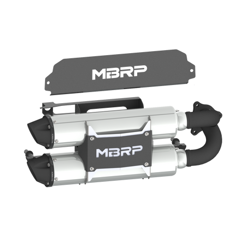 MBRP Dual Stack S/O Mflr Pol - 241-10160