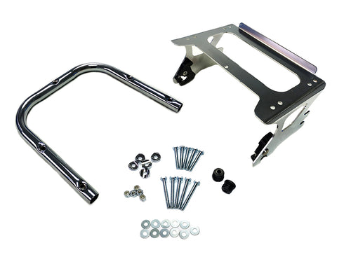V-Twin Quick Detach Tour Box Mount Kit Chrome - 50-0002