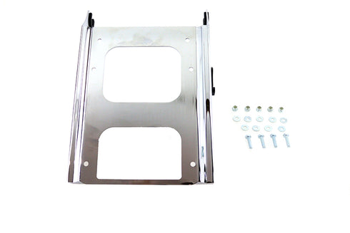 V-Twin Quick Detach Tour Box Mount Kit Chrome - 50-0004