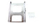 V-Twin Quick Detach Tour Box Mount Kit Chrome - 50-0004