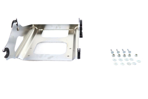 V-Twin Quick Detach Tour Box Mount Kit Chrome - 50-0004