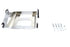 V-Twin Quick Detach Tour Box Mount Kit Chrome - 50-0004