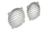 American Dresser Chrome Milled Slots Speaker Grill Set - 50-0010