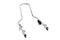 Wyatt Gatling Standard Detachable Sissy Bar Chrome - 50-0031