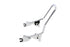 Wyatt Gatling Standard Detachable Sissy Bar Chrome - 50-0031