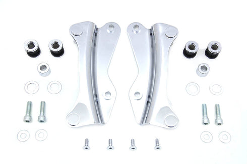 Wyatt Gatling 4 Point Docking Hardware Kit Chrome - 50-0033