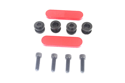 Wyatt Gatling Docking Hardware Kit Gloss Black - 50-0035