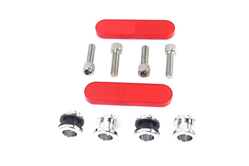 Wyatt Gatling Docking Hardware Kit Chrome - 50-0036