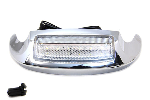 Wyatt Gatling Clear Lens Front Fender Tip with LED - 50-0045